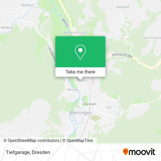 Карта Tiefgarage