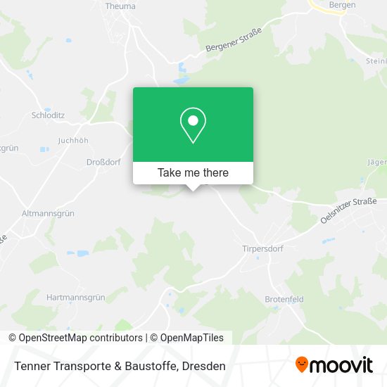Карта Tenner Transporte & Baustoffe
