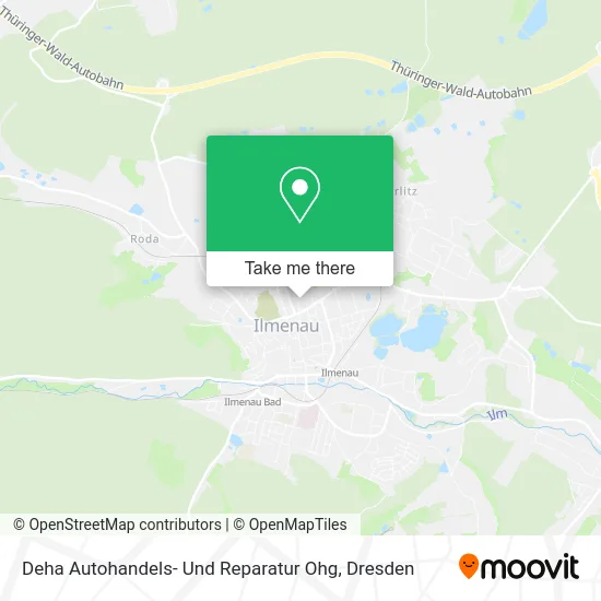 Карта Deha Autohandels- Und Reparatur Ohg