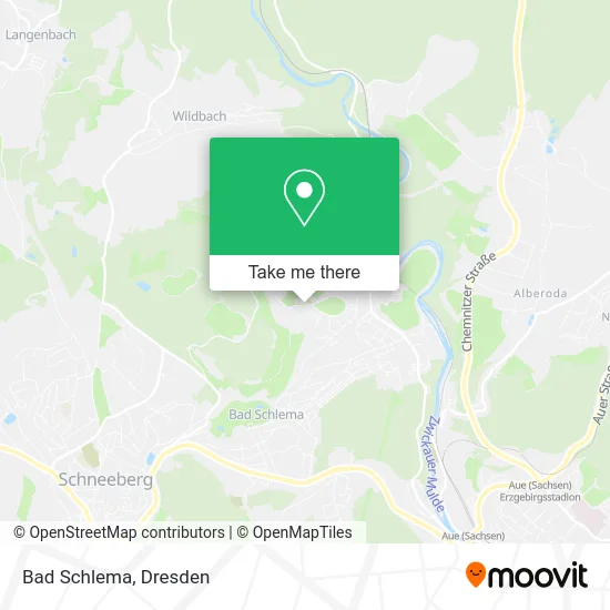 Карта Bad Schlema