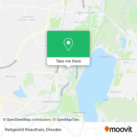 Карта Reitgestüt Knauthain
