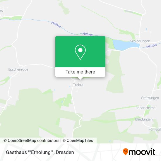 Карта Gasthaus ""Erholung""