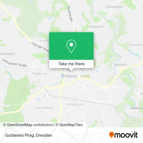 Карта Goldenes Prag
