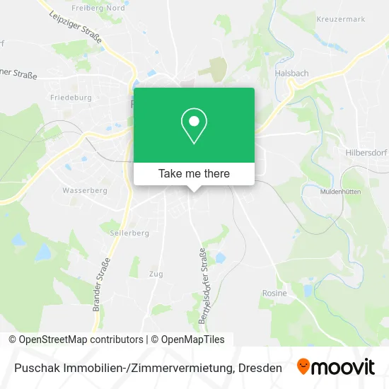 Карта Puschak Immobilien- / Zimmervermietung