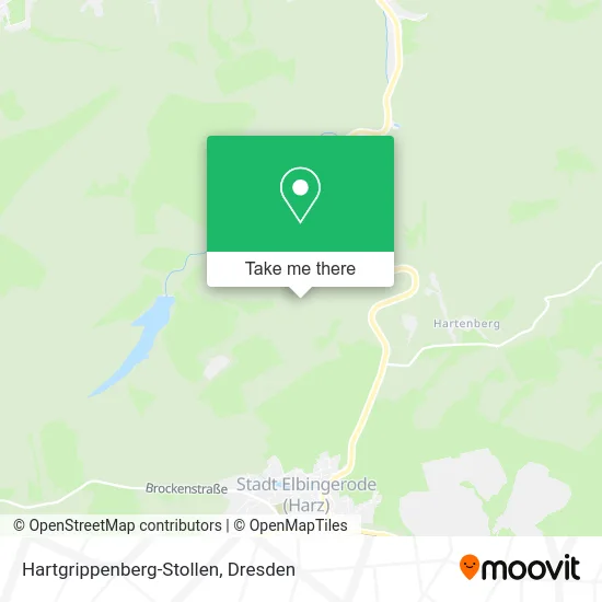 Карта Hartgrippenberg-Stollen