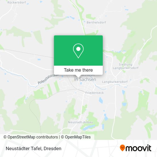 Карта Neustädter Tafel