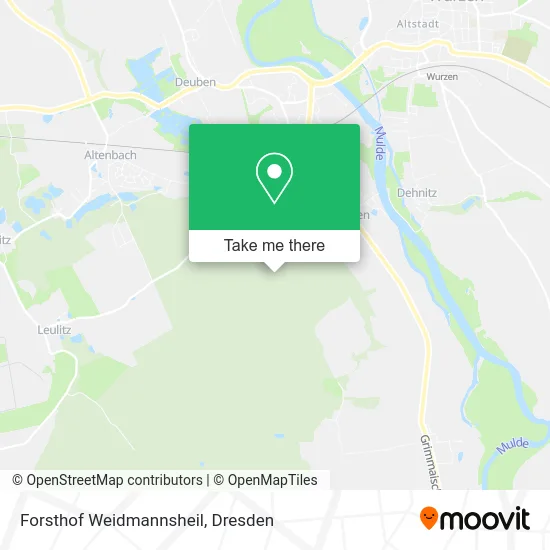 Карта Forsthof Weidmannsheil
