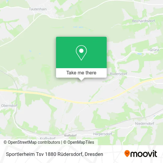 Карта Sportlerheim Tsv 1880 Rüdersdorf