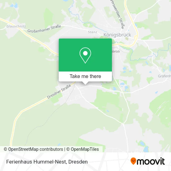 Карта Ferienhaus Hummel-Nest