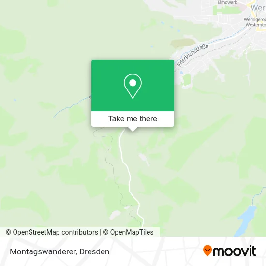 Карта Montagswanderer