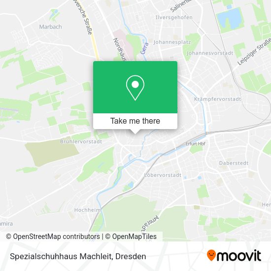 Карта Spezialschuhhaus Machleit