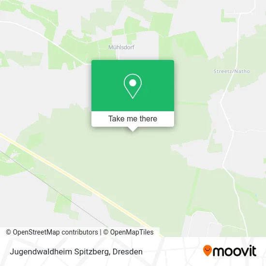 Карта Jugendwaldheim Spitzberg