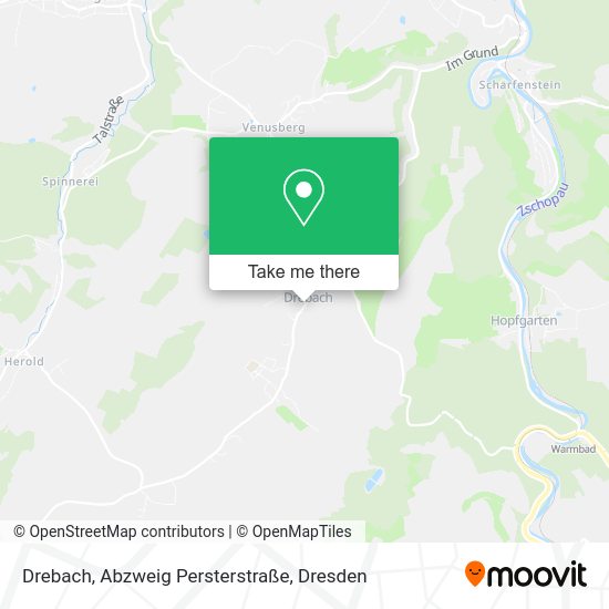 Карта Drebach, Abzweig Persterstraße