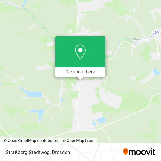 Карта Straßberg Stadtweg