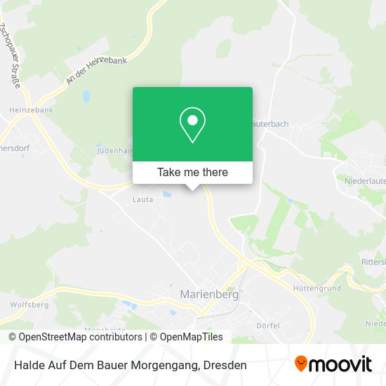 Карта Halde Auf Dem Bauer Morgengang
