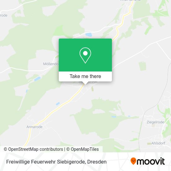 Карта Freiwillige Feuerwehr Siebigerode