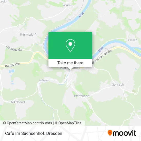 Карта Cafe Im Sachsenhof