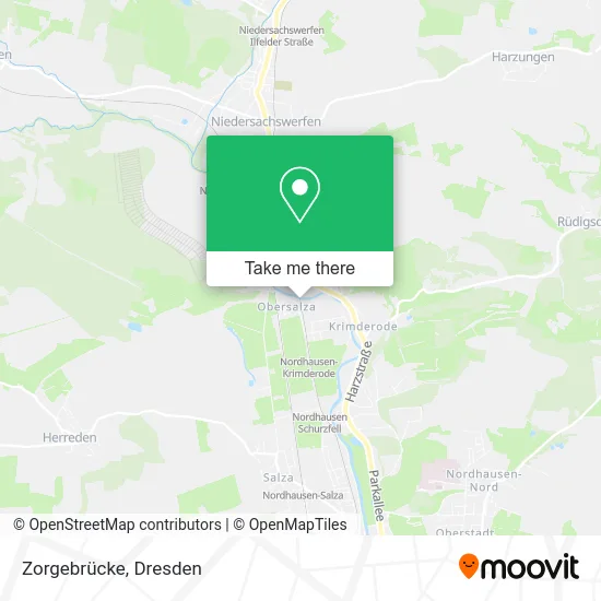 Карта Zorgebrücke