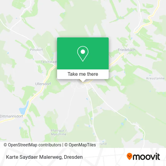 Карта Karte Saydaer Malerweg