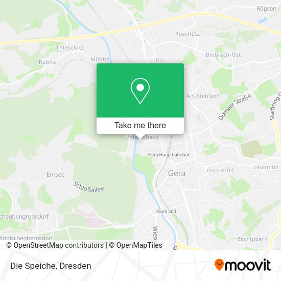 Карта Die Speiche