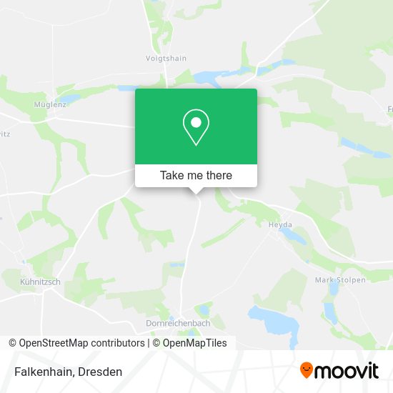 Карта Falkenhain