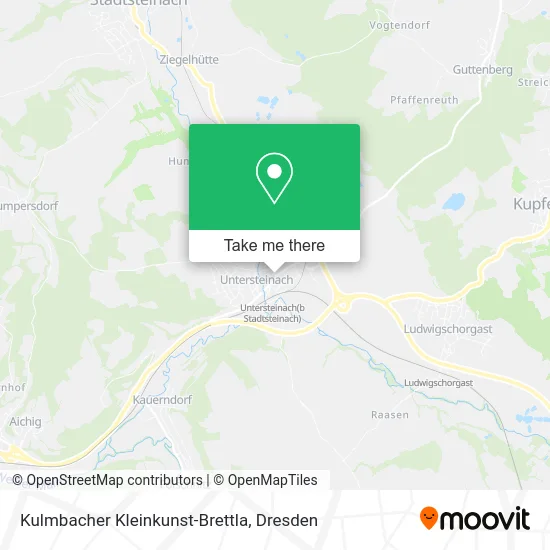 Карта Kulmbacher Kleinkunst-Brettla