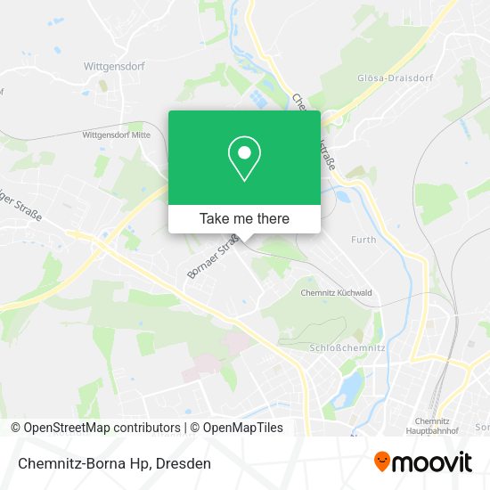 Карта Chemnitz-Borna Hp