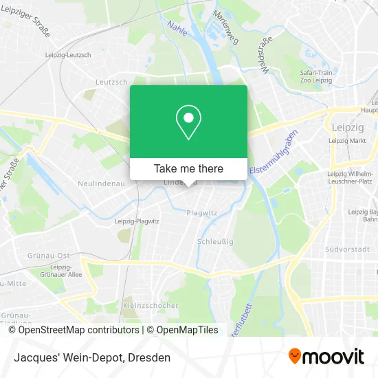 Карта Jacques' Wein-Depot