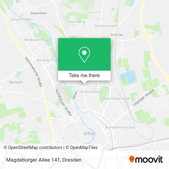 Карта Magdeburger Allee 141