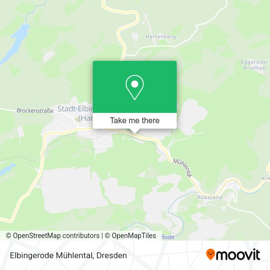 Карта Elbingerode Mühlental