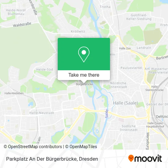 Карта Parkplatz An Der Bürgerbrücke