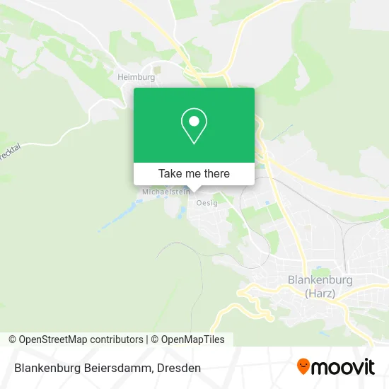 Карта Blankenburg Beiersdamm