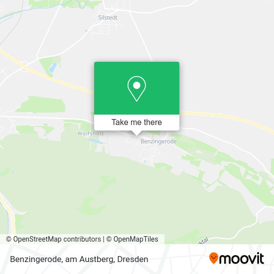 Карта Benzingerode, am Austberg