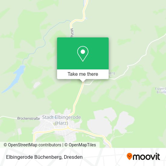 Карта Elbingerode Büchenberg