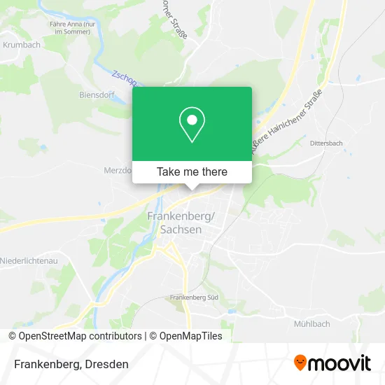 Карта Frankenberg