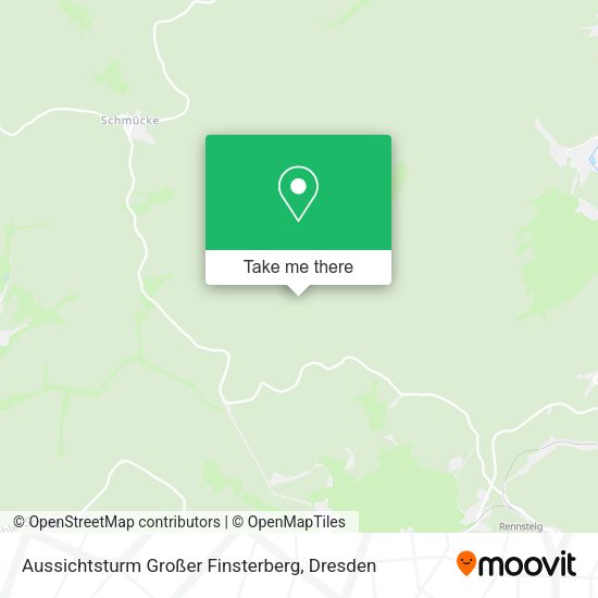 Карта Aussichtsturm Großer Finsterberg