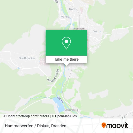 Карта Hammerwerfen / Diskus