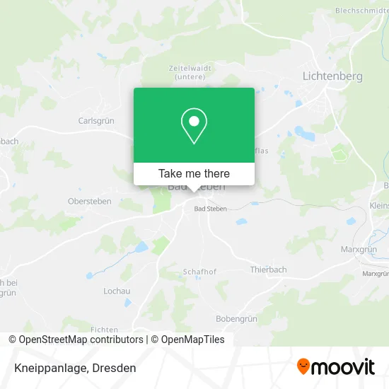 Карта Kneippanlage