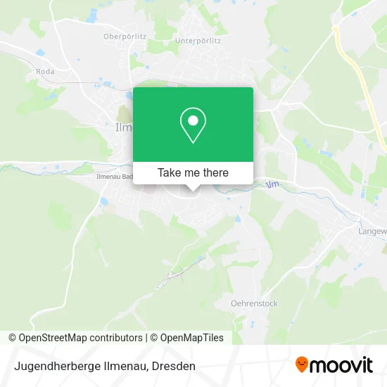 Карта Jugendherberge Ilmenau