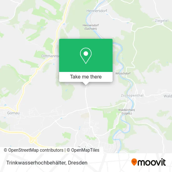 Карта Trinkwasserhochbehälter