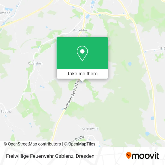 Карта Freiwillige Feuerwehr Gablenz