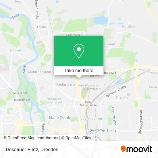 Карта Dessauer Platz