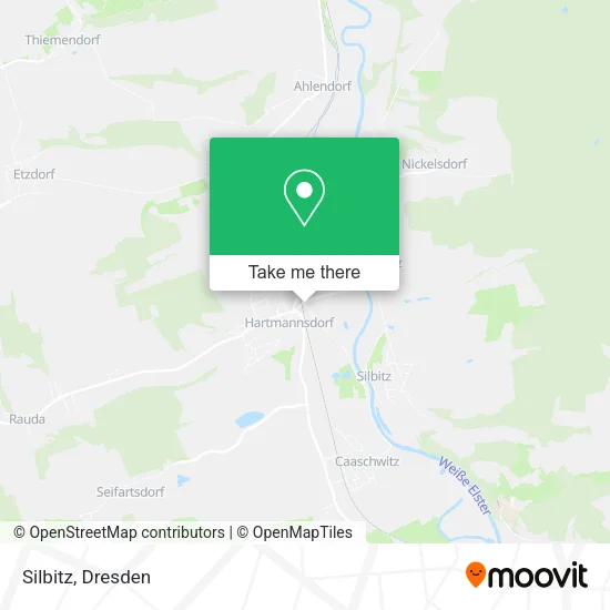 Silbitz map
