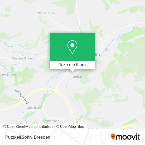 Карта Putzke&Sohn