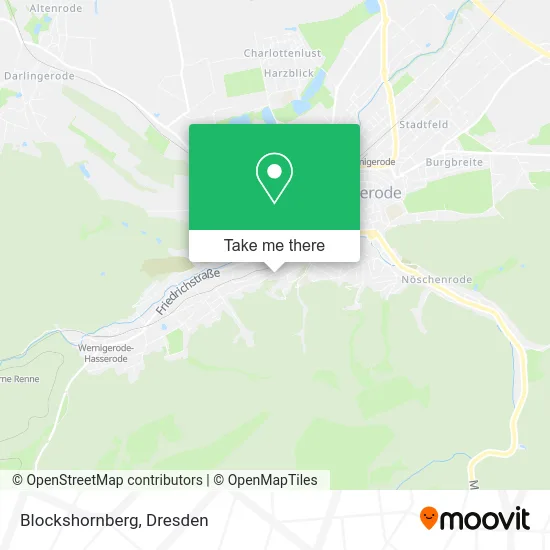Карта Blockshornberg