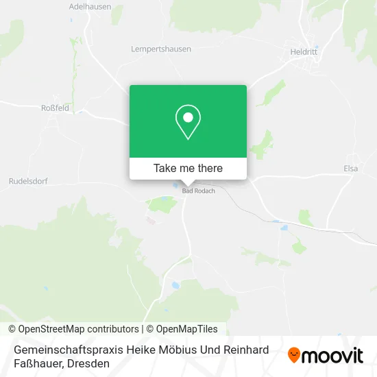 Карта Gemeinschaftspraxis Heike Möbius Und Reinhard Faßhauer