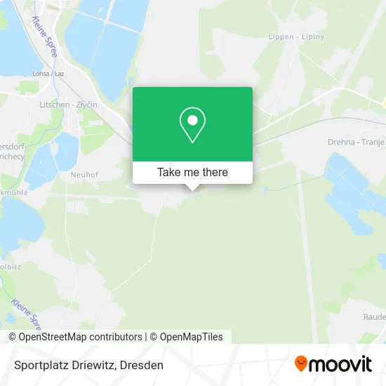Карта Sportplatz Driewitz