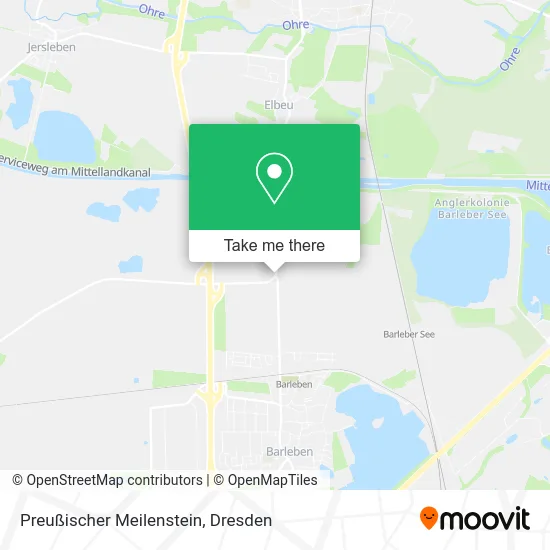 Карта Preußischer Meilenstein