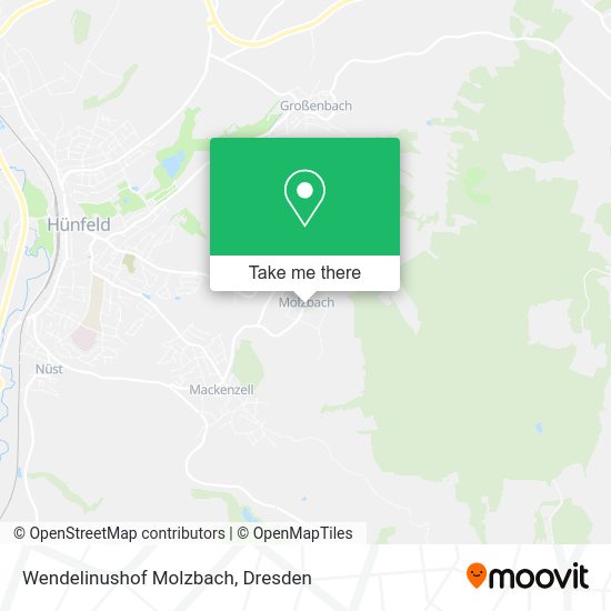 Карта Wendelinushof Molzbach