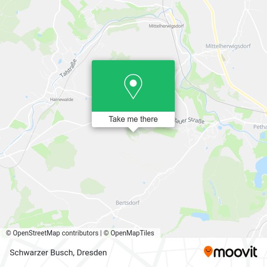Карта Schwarzer Busch